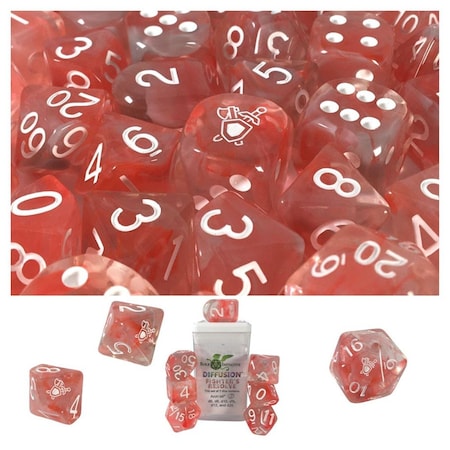 Role 4 Initiative Diffusion Fighters Resolve Special Reserve Dice, Set of 7 R4I50525-7C-S